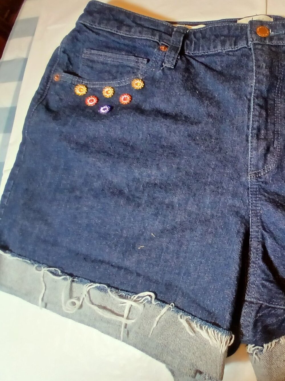 Vintage Midi Cut offs- Women's Size 16 (Universal Thread Brand) with jewels